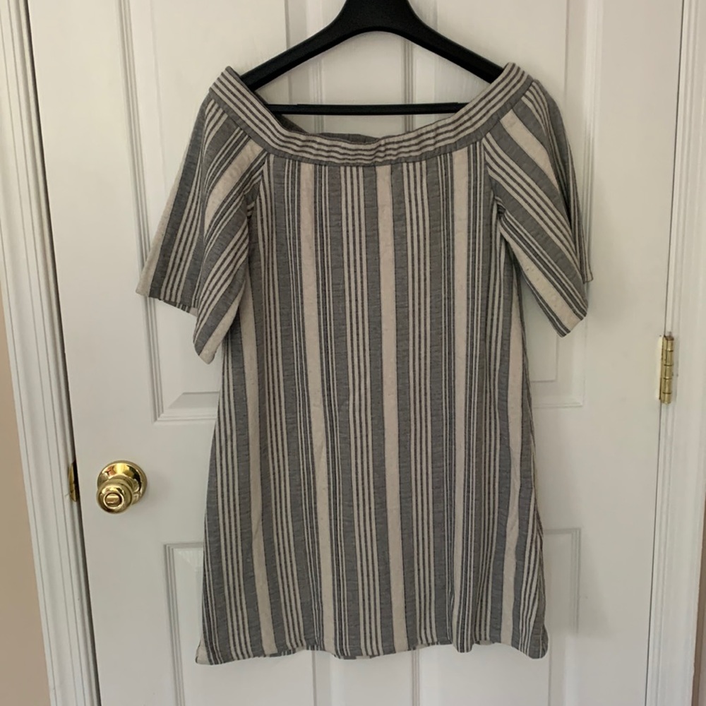 Zara Trafaluc off the shoulder dress